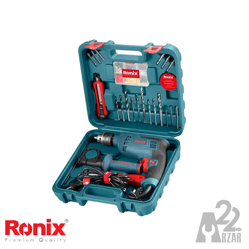 کیت دریل چکشی رونیکس مدل RS-0008