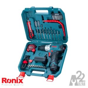 کیت دریل شارژی چکشی رونیکس RS-8611