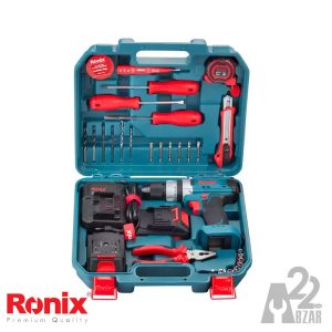 مجموعه 33 عددی دریل چکشی رونیکس مدلrs8615