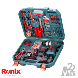 مجموعه 53 عددی دریل چکشی رونیکس مدل RS 8620