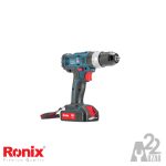 دریل شارژی چکشی رونیکس لیتیوم 14.4 ولت مدل 8614