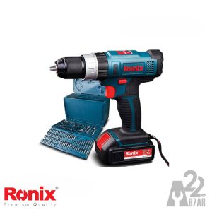 دریل شارژی چکشی رونیکس لیتیوم 14.4 ولت مدل 8614k