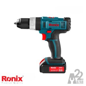 دریل شارژی چکشی رونیکس لیتیوم 14.4 ولت مدل 8614k