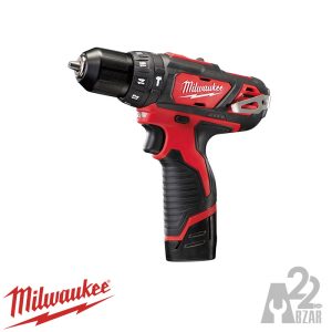 دریل پیچ گوشتی چکشی شارژی میلواکی مدل M12 BPD