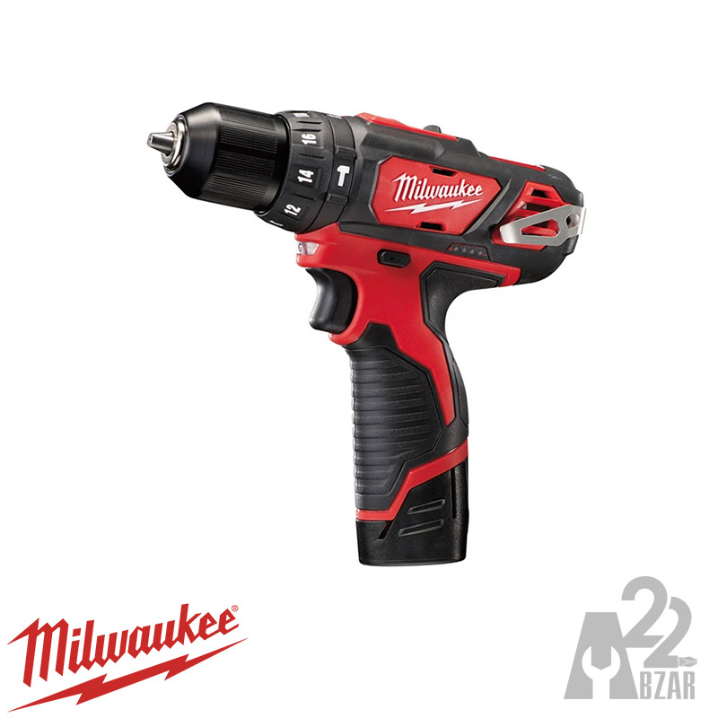 دریل پیچ گوشتی چکشی شارژی میلواکی مدل M12 BPD