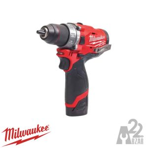 دریل چکشی شارژی میلواکی مدل M12 FPD-202X