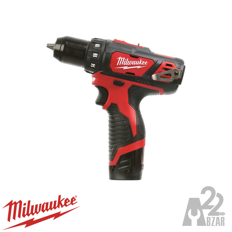 دریل پیچ گوشتی شارژی میلواکی مدل M12 bdd-201C