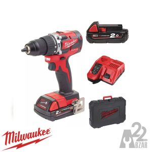 دریل چکشی شارژی میلواکی مدل M18CBLPD 202C