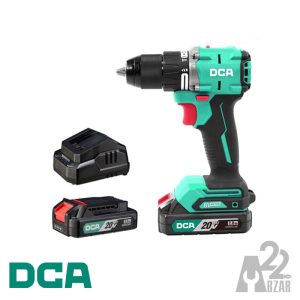 دریل شارژی چکشی DCA براشلس لیتیوم 20 ولت مدل ADJZ2060iAM